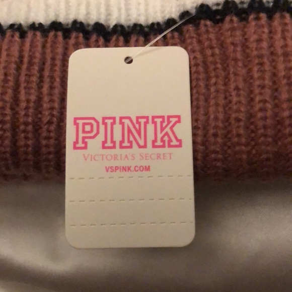 PINK NATION VICTORIA SECRET WINTER POM POM HAT - Picture 4 of 7